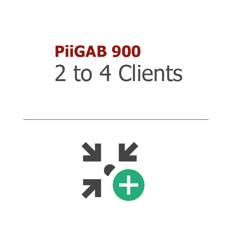 2 to 4 clients