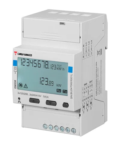 Electricity meter MID 3-phase 5A M-Bus