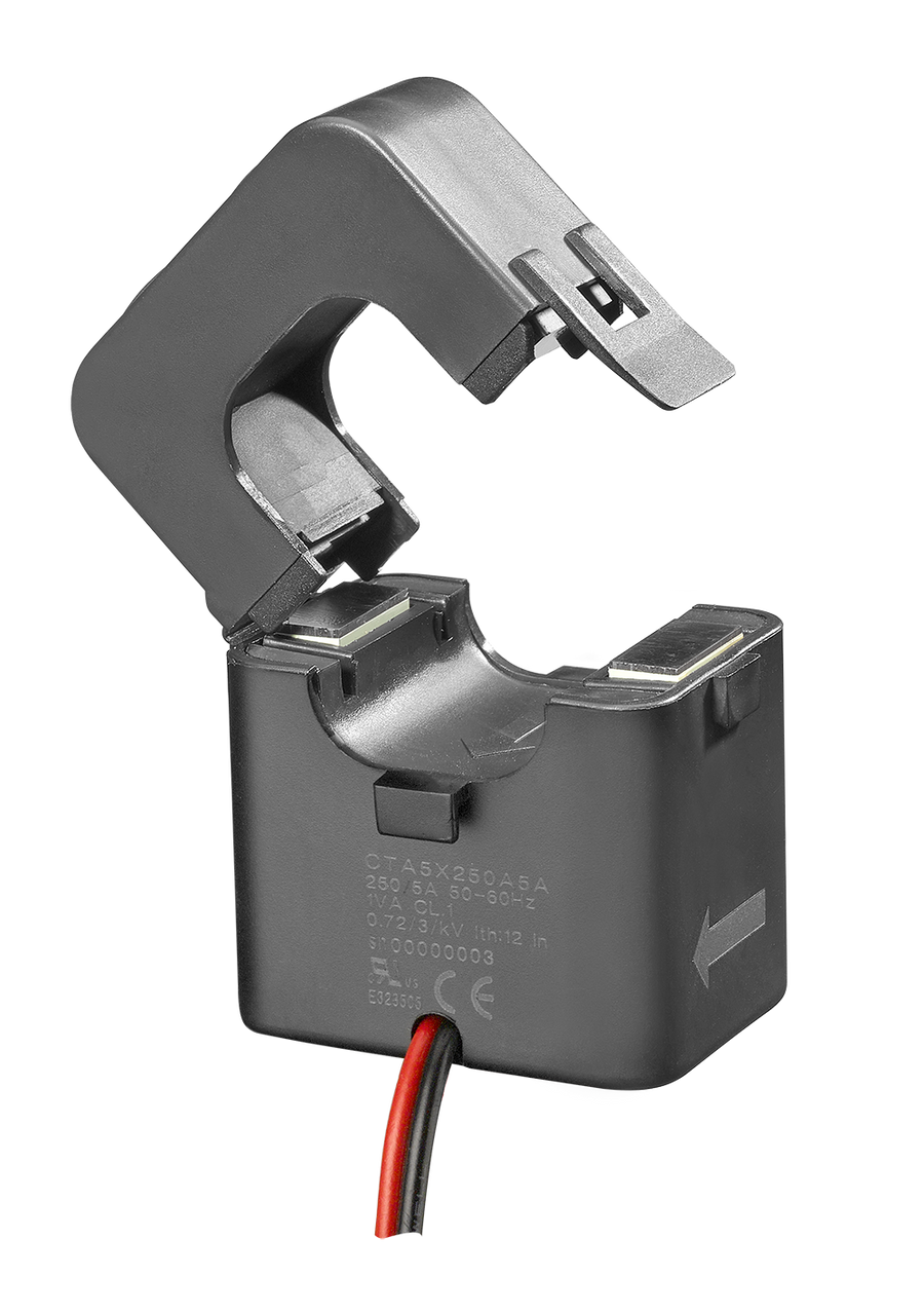 Split-core current transformer for electricity meter 600/5A CTA6