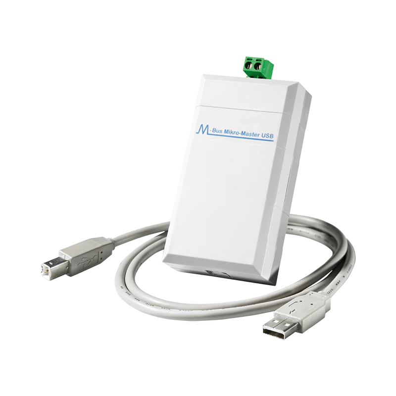 M-Bus Micro-Master with special cable for laptops (USB), for 10 devices