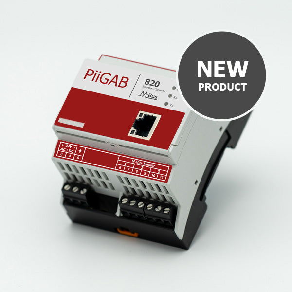 PiiGAB 820 Converter & Extender - M-Bus