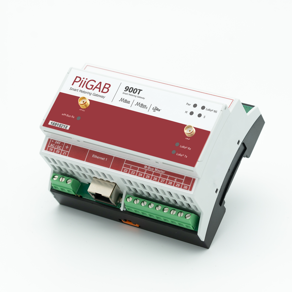 PiiGAB 900T Smart Gateway - M-Bus / wM-Bus / LoRaWAN